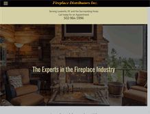 Tablet Screenshot of fireplacesforyou.net